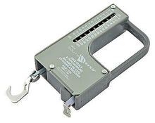 Load image into Gallery viewer, South Bend Fishing 28lb Spring Scale w/40'' Tape Measure / Ruler, Shows Lbs & Kg