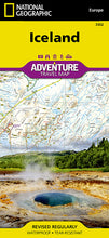 Load image into Gallery viewer, National Geographic Adventure Map Nordic Island of Iceland Europe AD00003302