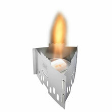 Load image into Gallery viewer, Esbit Folding Stove & Pot Stand w/Solid Fuel Tablet Tray-Also Use Alcohol Burner