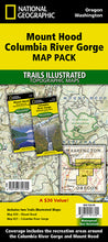 Load image into Gallery viewer, National Geographic OR/WA Mt Hood Columbia Map Bundle TI01020452B