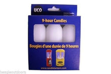 Load image into Gallery viewer, UCO 9-Hour Candles for UCO Original Candle Lantern and Candlelier 3-Pack