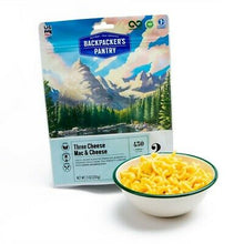 Load image into Gallery viewer, Backpacker's Pantry Three Cheese Mac & Cheese 2-Serving Freeze Dried Camp Food