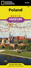Load image into Gallery viewer, National Geographic Adventure Map Poland Central Europe AD00003330