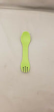 Load image into Gallery viewer, Humangear GoBites Uno Spoon/Fork Combo Utensil Light Green OEM - Sturdy BPA-Free
