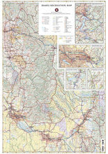 Load image into Gallery viewer, National Geographic Benchmark Idaho ID Recreation Map BE0BENIDRM