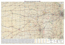 Load image into Gallery viewer, National Geographic Benchmark Kansas KS Recreation Map BE0BENKSRM