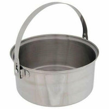 Load image into Gallery viewer, Olicamp AK 1 Qt Stainless Steel Mess Kit Cookset w/Pot--Fry Pan Lid--Stuff Sack