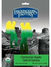 Load image into Gallery viewer, Backpacker's Pantry Organic Cinnamon Apple Oats Quinoa 1-Serv Freeze Dried Food