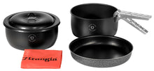 Load image into Gallery viewer, Trangia Tundra III Non-Stick Camping Set w/Saucepans, Lid, Handle, Stuff Sack