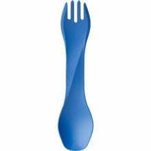 Load image into Gallery viewer, Humangear GoBites Uno Spoon/Fork Combo Utensil Gray Blue Green 3-Pack - BPA-Free