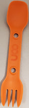 Load image into Gallery viewer, UCO Utility Spork Fork-Spoon-Knife Combo 7'' Utensil Ember Orange F-SP-UT-BULK
