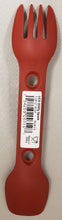 Load image into Gallery viewer, UCO Utility Spork Fork-Spoon-Knife Combo 7'' Utensil Picante Red F-SP-UT-BULK