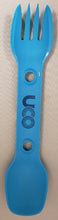 Load image into Gallery viewer, UCO Utility Spork Fork-Spoon-Knife Combo 7'' Utensil Rich Sky Blue F-SP-UT-BULK