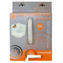 Load image into Gallery viewer, Ultimate Survival UST 5 Gallon Clear Water Carrier Cube With Spigot