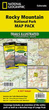 Load image into Gallery viewer, National Geographic Colo Rocky Mountain NP Map Bundle TI01020585B