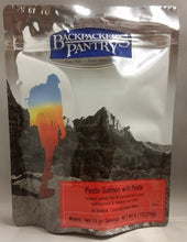 Load image into Gallery viewer, Backpacker's Pantry Pesto Salmon w/Pasta 2-Serving Freeze Dried Camping Food