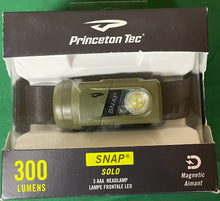 Load image into Gallery viewer, Princeton Tec Snap Solo Headlamp Green / Dark Green SNSOLO-GR/DG