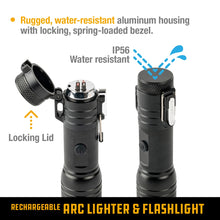Load image into Gallery viewer, UCO Rechargeable Arc Lighter & LED Flashlight MT-TORCH-ARC
