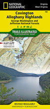 Load image into Gallery viewer, National Geographic Trails Illustrated VT Covington Alleghany Highlands Map TI00000788