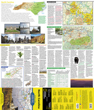 Load image into Gallery viewer, National Geographic GuideMap NC North Carolina Road Map/Travel Guide GM01020542