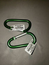 Load image into Gallery viewer, Liberty Mountain Multi-Biner 70mm (2.76") HA Aluminum Carabiners Green 2-Pack
