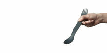 Load image into Gallery viewer, Humangear GoBites Duo Spoon/Fork Combo Utensil Blue - Sturdy BPA-Free Nylon
