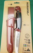 Load image into Gallery viewer, Morakniv Companion Spark Knife w/Sheath Red Retail M-13571