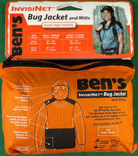 Load image into Gallery viewer, Ben's InvisiNet Bug Jacket and Mitts S/M 0006-7220