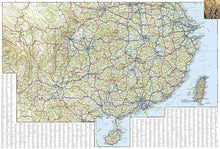 Load image into Gallery viewer, National Geographic Adventure Map China East AD00003008