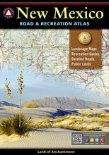 Load image into Gallery viewer, National Geographic Benchmark New Mexico Road & Recreation Atlas Map BE0BENNMAT