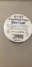 Load image into Gallery viewer, Shurtape Black Electrical Tape - UL Listed, 7 mil, 3/4" x 22 Yds (66 Feet) Roll