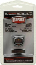 Load image into Gallery viewer, Rapala Fisherman's Mini Headlamp - Strap or Cap Mount, Pivots, Water Resistant