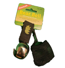 Load image into Gallery viewer, Coghlan's Bear Bell Silver w/Magnetic Silencer & Hook & Loop Strap Coghlans