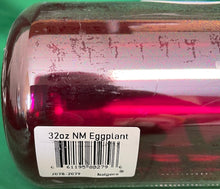 Load image into Gallery viewer, Nalgene Narrow Mouth 32oz Tritan Water Bottle Eggplant Purple w/Aqua Blue Lid