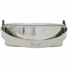 Load image into Gallery viewer, Olicamp Stainless Steel Mess Kit - 6.75" Fry Pan, Pot w/Lid, 6.5" Dish, Cup