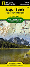 Load image into Gallery viewer, National Geographic Canada Jasper Nat'l Park Map Pack Bundle TI01021195B