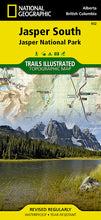 Load image into Gallery viewer, National Geographic Canada Jasper Nat'l Park Map Pack Bundle TI01021195B