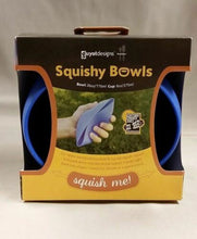 Load image into Gallery viewer, Guyot Designs Squishy Bowls 9oz Cup & 26oz Bowl Ultralight Nesting Set Blue