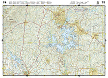 Load image into Gallery viewer, National Geographic Alabama Recreation Atlas Map Road & Topo Maps ST01020701