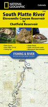Load image into Gallery viewer, National Geographic South Platte River Elevenmile-Chatfield Fish/Rec Map Guide