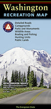 Load image into Gallery viewer, National Geographic Benchmark Washington WA Recreation Map BE0BENWARM