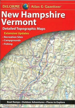 Load image into Gallery viewer, Delorme Hampshire NH/VT Atlas & Gazetteer Map Newest Edition Topo/Road Maps