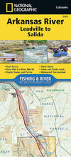 Load image into Gallery viewer, National Geographic Arkansas River Leadville-Salida Fishing Recreation Map Guide