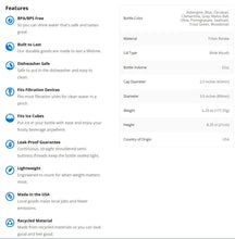 Load image into Gallery viewer, Nalgene Wide Mouth 32 oz Sustain Bottle Trout Green 2020-1832