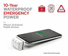 Load image into Gallery viewer, ECOXGEAR EcoBoost Micro-USB Cell Phone/Android Charger w/10-Year Battery 2-Pack