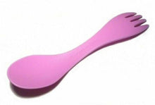 Load image into Gallery viewer, Light My Fire Spork Little Spoon-Fork Combo Utensil - Children/Kids Pink