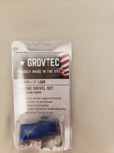 Load image into Gallery viewer, GROVTEC Black 1" Locking Swivel Set with Studs for Mossberg GTSW31