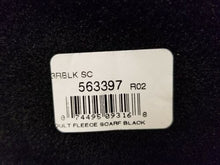 Load image into Gallery viewer, Kenyon Polartec Fleece Black Scarf - 9.5" x 60" Soft Warm Head & Neck Wrap