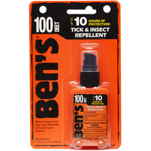 Load image into Gallery viewer, Ben's 100% DEET Insect Repellent 1.25 fl oz Pump Spray 0006-7070
