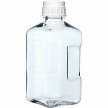 Load image into Gallery viewer, Nalgene 64oz Growler Bottle Clear w/White Lid BPA Free Tough Leakproof Tritan